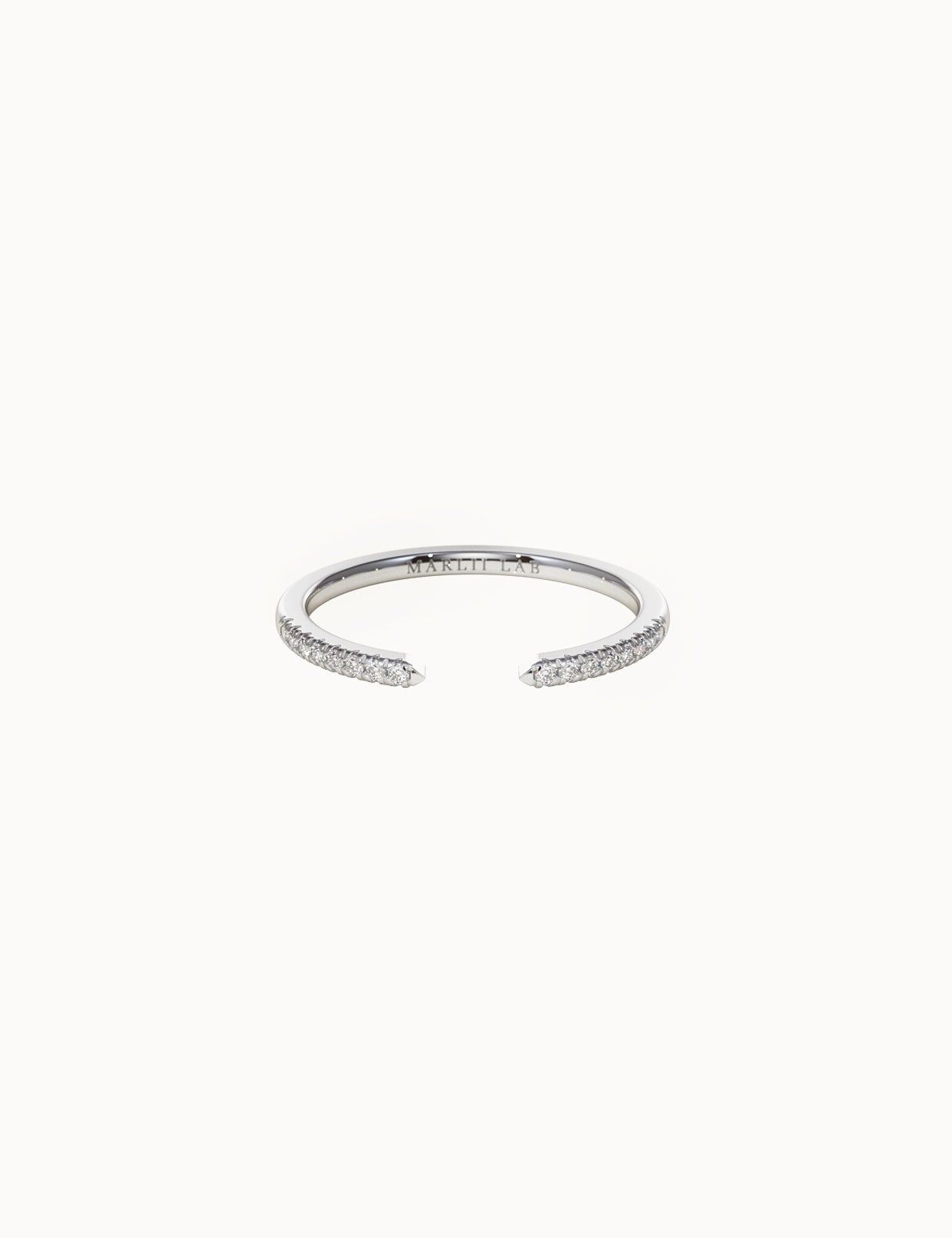 Round-Cut-Diamond-Open-Band-White-Gold-MARLII-LAB