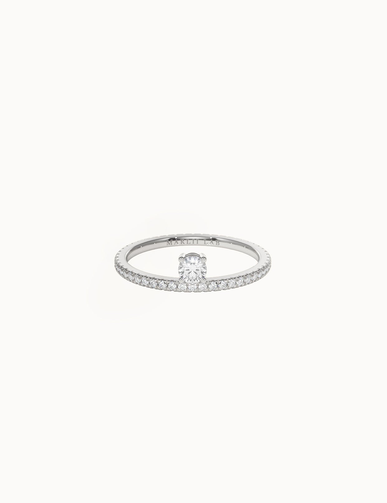 Offset-Round-Cut-Diamond-Ring-White-Gold-MARLII-LAB
