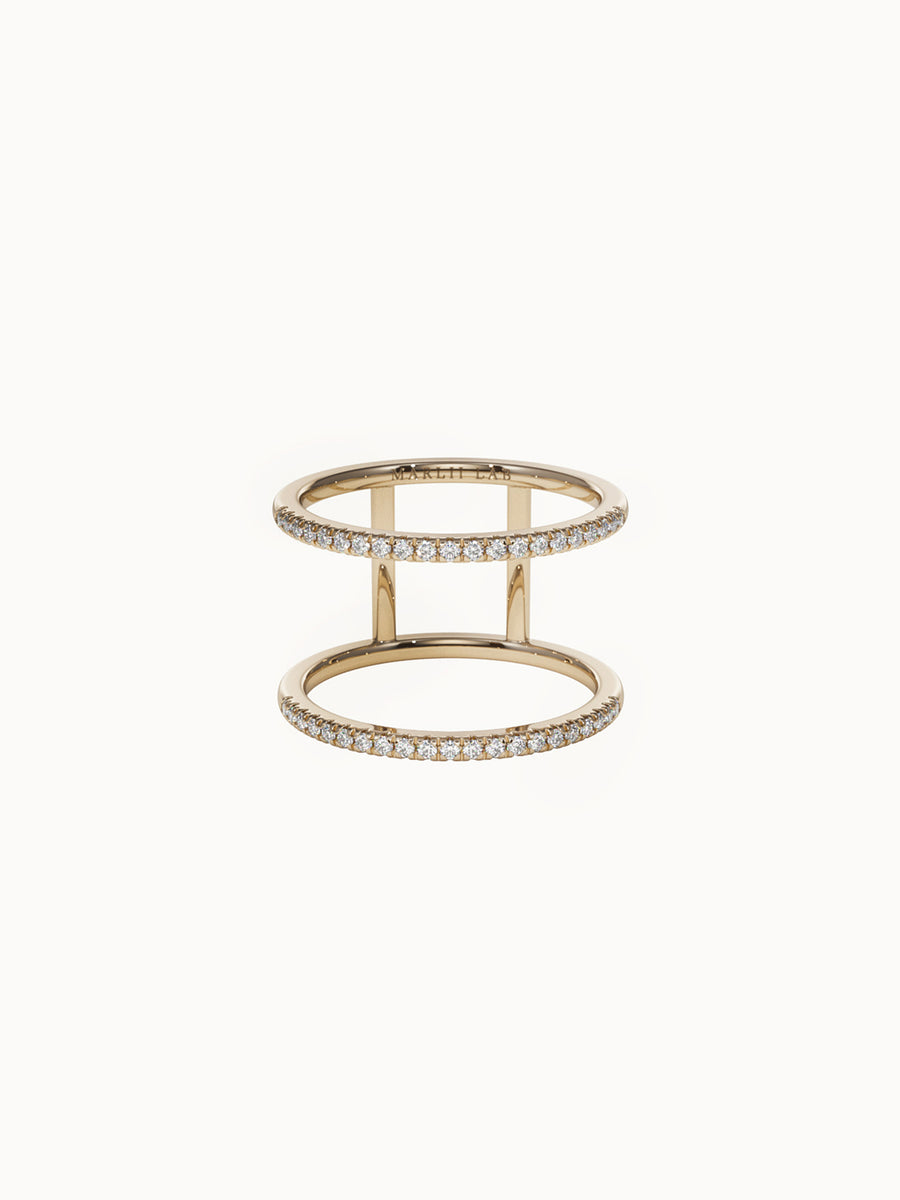 Double-Diamond-Ring-Yellow-Gold-MARLII-LAB