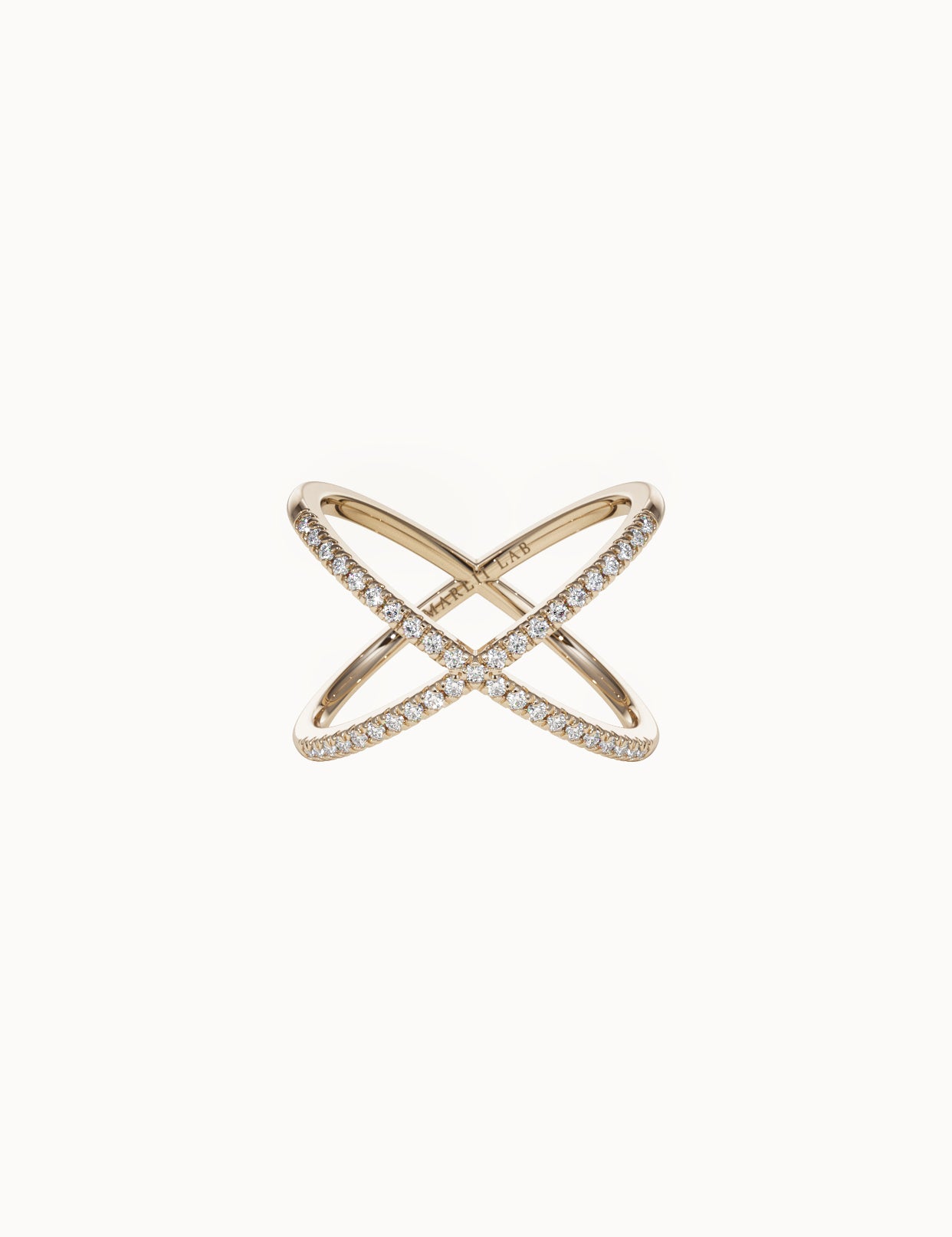 Diamond-Crossover-Ring-Yellow-Gold-MARLII-LAB
