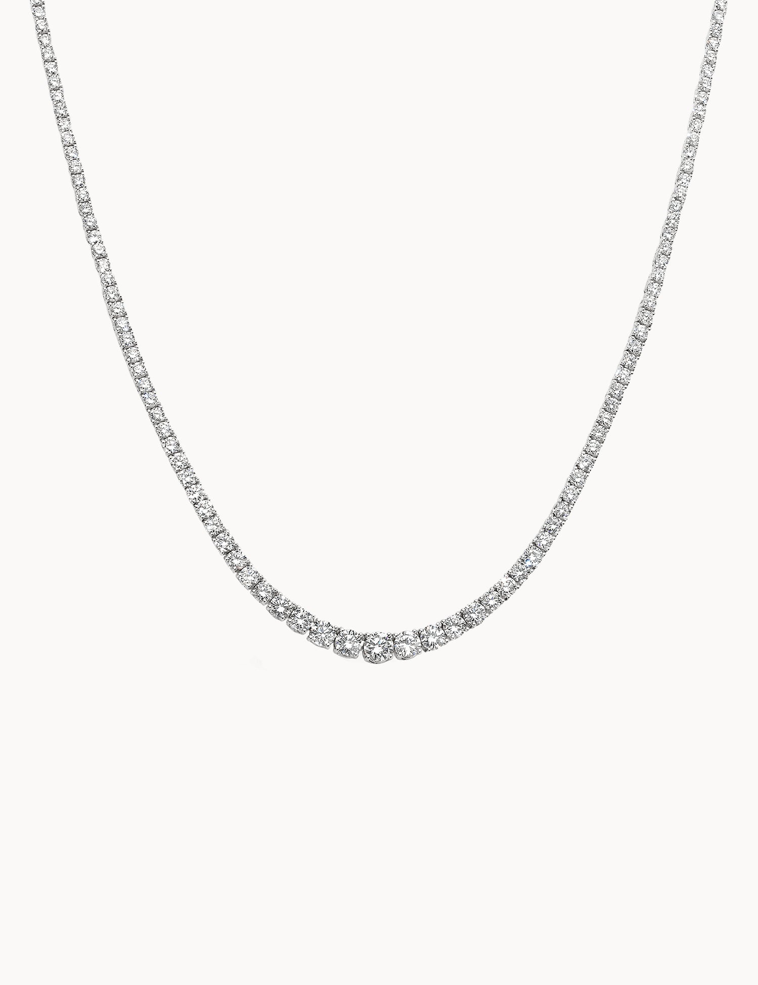 Round-Diamond-Tennis-Necklace-White-Gold-MARLII-LAB
