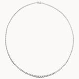 Round-Diamond-Tennis-Necklace-White-Gold-MARLII-LAB