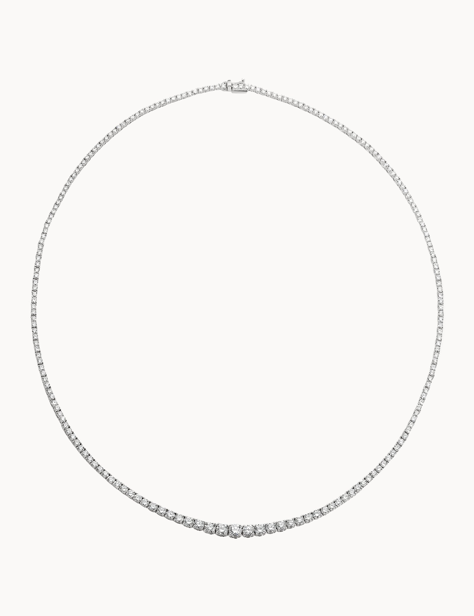 Round-Diamond-Tennis-Necklace-White-Gold-MARLII-LAB