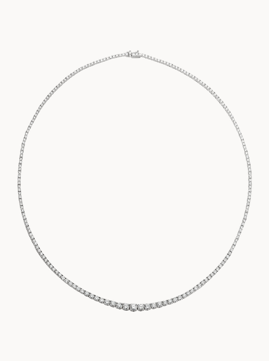 Round-Diamond-Tennis-Necklace-White-Gold-MARLII-LAB