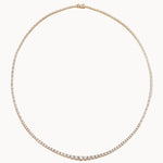 Round-Diamond-Tennis-Necklace-Yellow-Gold-MARLII-LAB