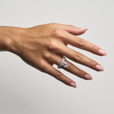 Glacier Oval Wedding Ring