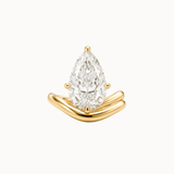Pear Diamond Offset