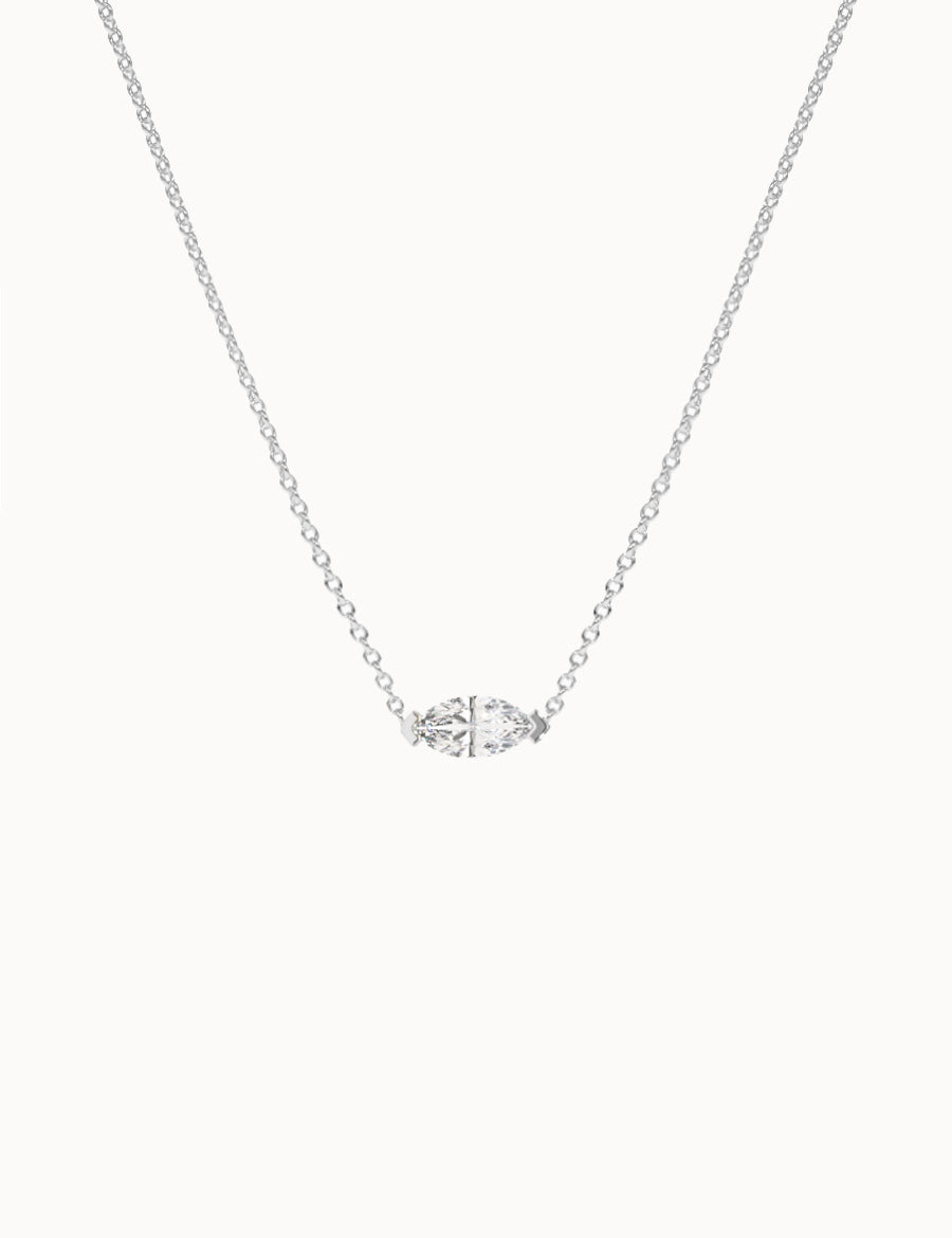 Marquise-Diamond-Pendant-White-Gold-MARLII-LAB