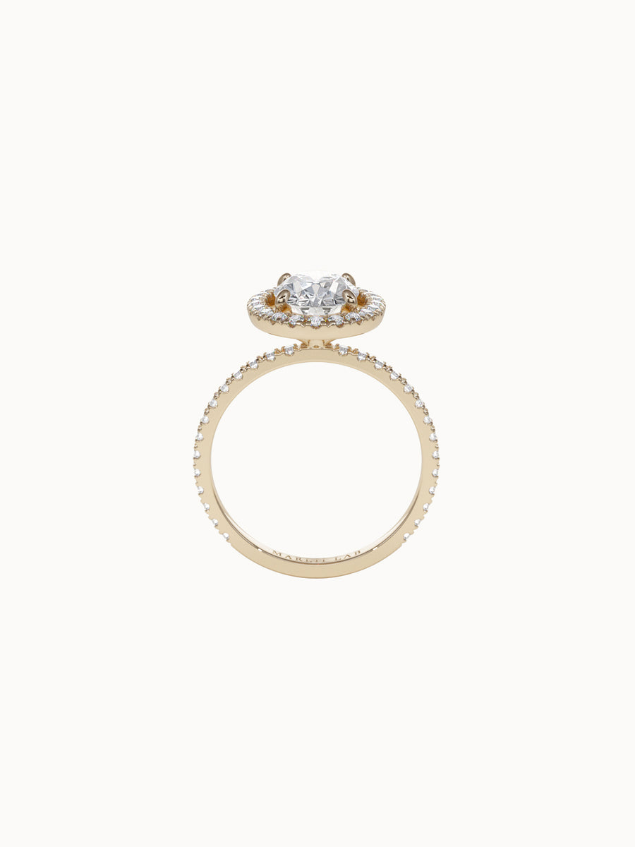 Oval-Cut-Dimaond-Halo-Engagement-Ring-Yellow-Gold-MARLII-LAB