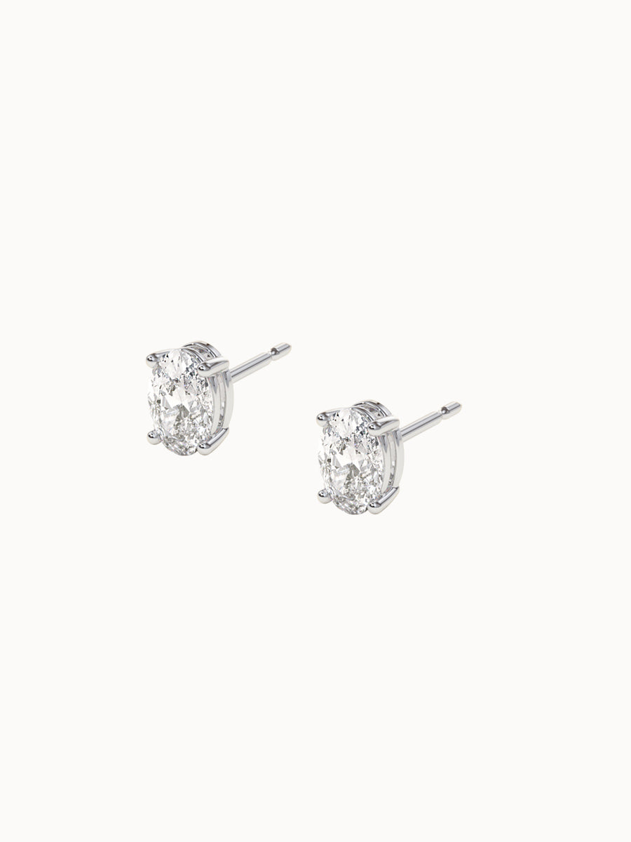 Oval-Diamond-Studs-White-Gold-6.5x4.5mm-MARLII-LAB