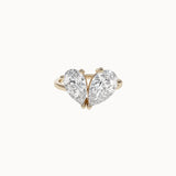 Pear-Cut-Toi-et-Moi-Diamond-Engagement-Ring-Yellow-Gold-MARLII-LAB