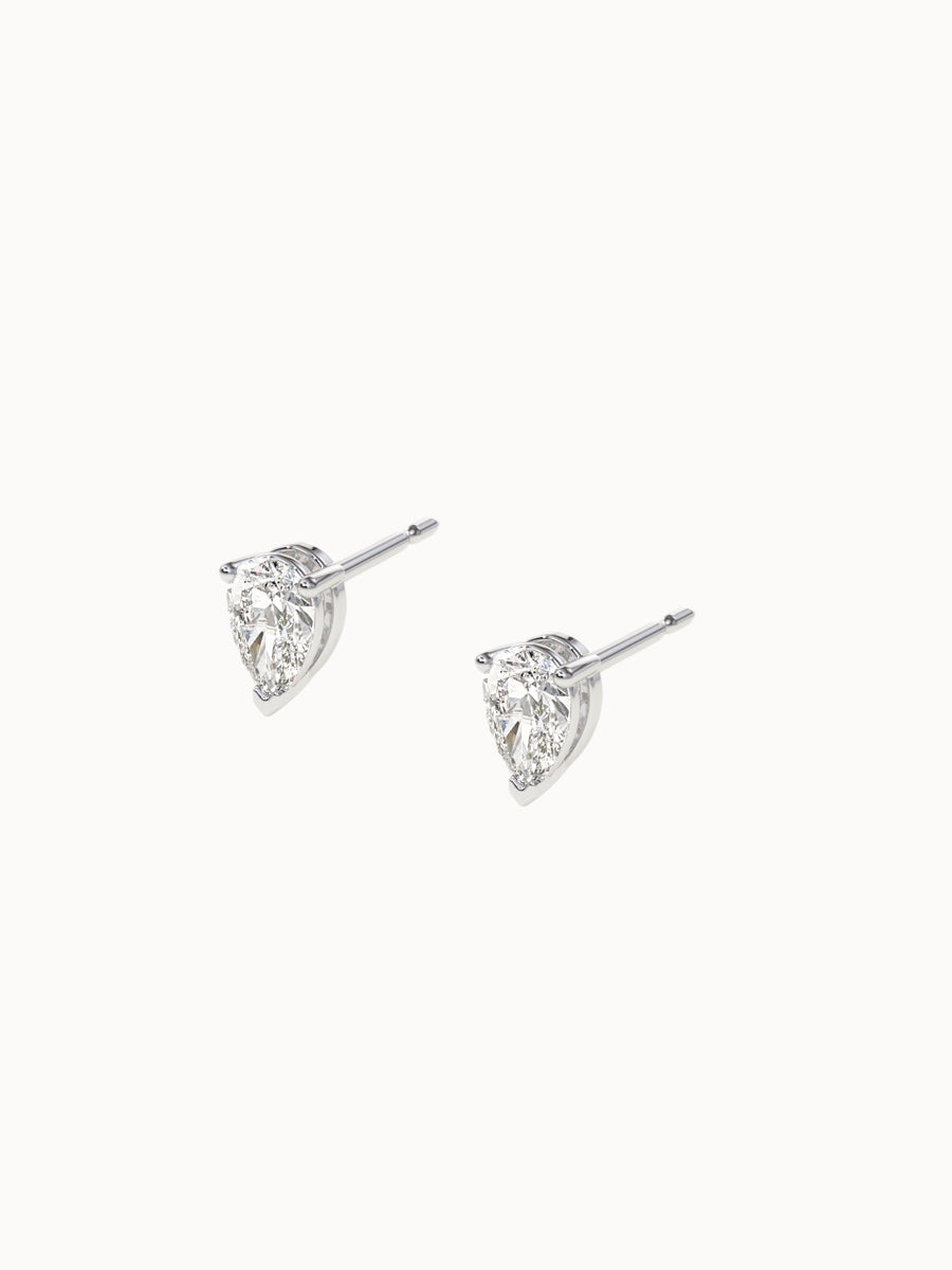 Pear-Diamond-Studs-White-Gold-6x4mm-MARLII-LAB