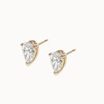 Pear-Diamond-Studs-Yellow-Gold-8x5mm-MARLII-LAB