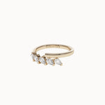 Pear-Diamond-and-Gold-Crossover-Ring-Yellow-Gold-MARLII-LAB