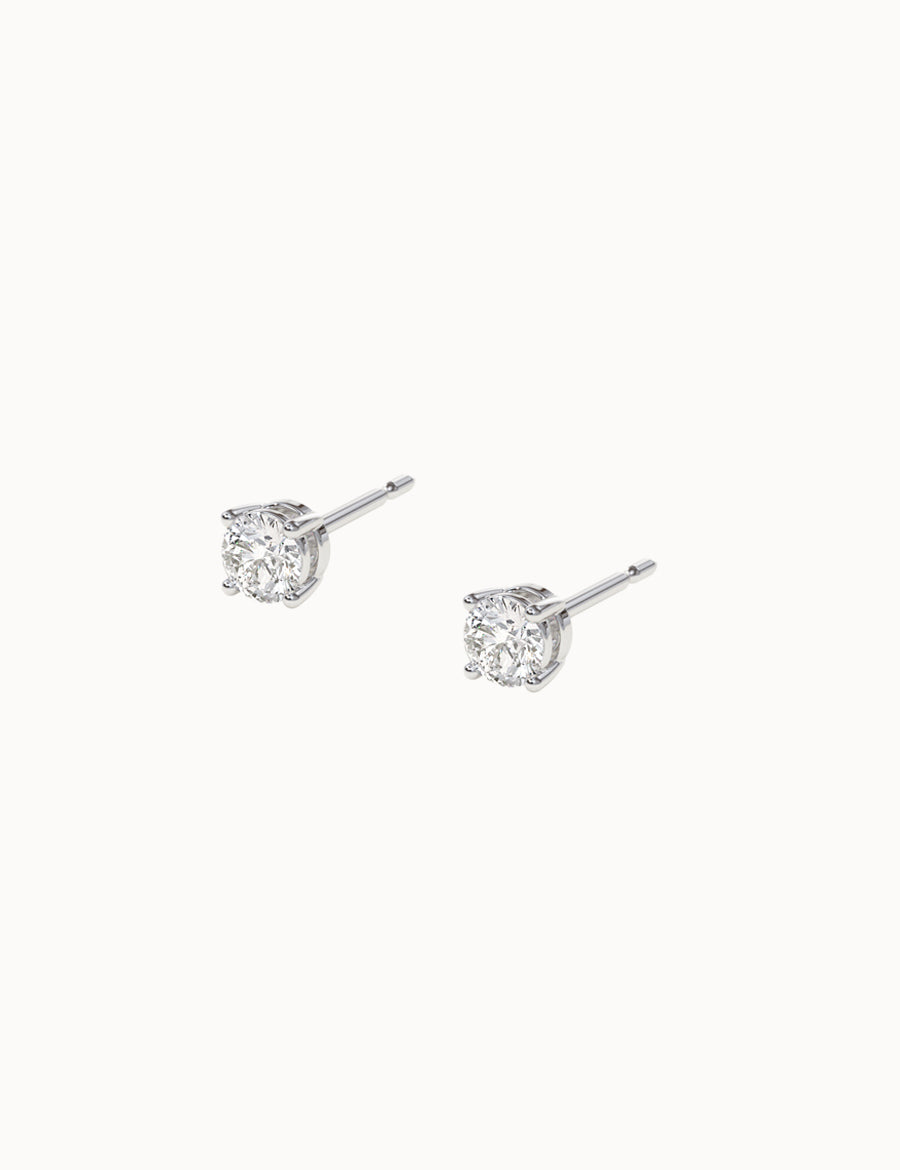 Round-Diamond-Studs-White-Gold-4mm-MARLII-LAB