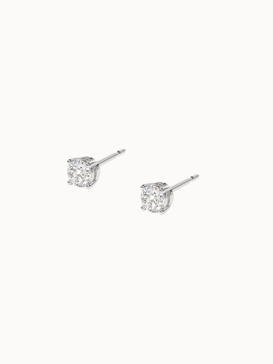 Round-Diamond-Studs-White-Gold-4mm-MARLII-LAB