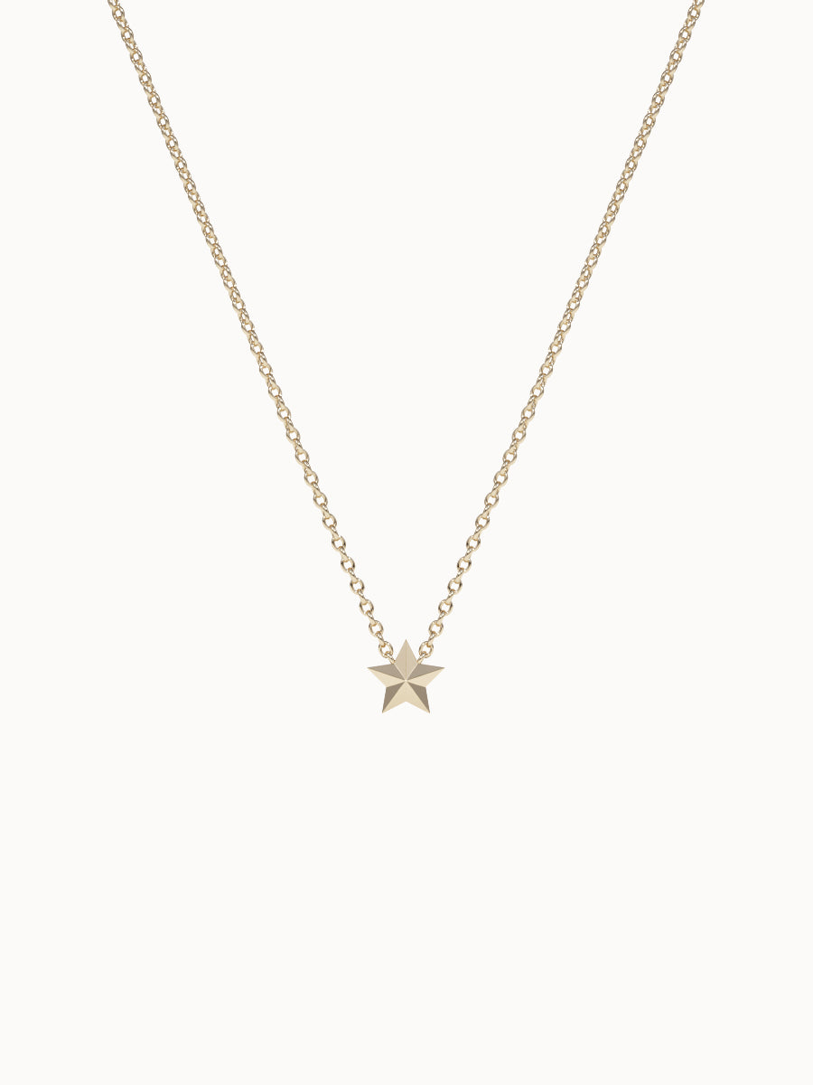 Solid-Gold-Star-Necklace-Yellow-Gold-MARLII-LAB