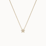 Solid-Gold-Star-Necklace-Yellow-Gold-MARLII-LAB