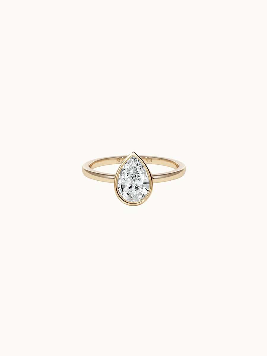 Ode Pear Engagement Ring