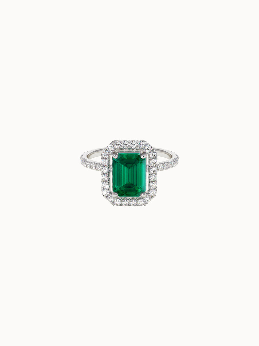Emerald-Cut-Emerald-Halo-Engagement-Ring-White-Gold-MARLII-LAB