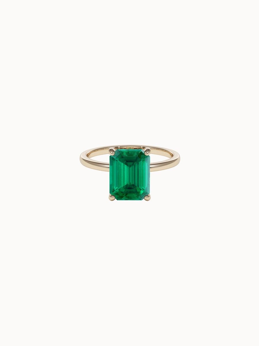Solitaire-Emerald-Emerald-Cut-Engagement-Ring-Yellow-Gold-MARLII-LAB