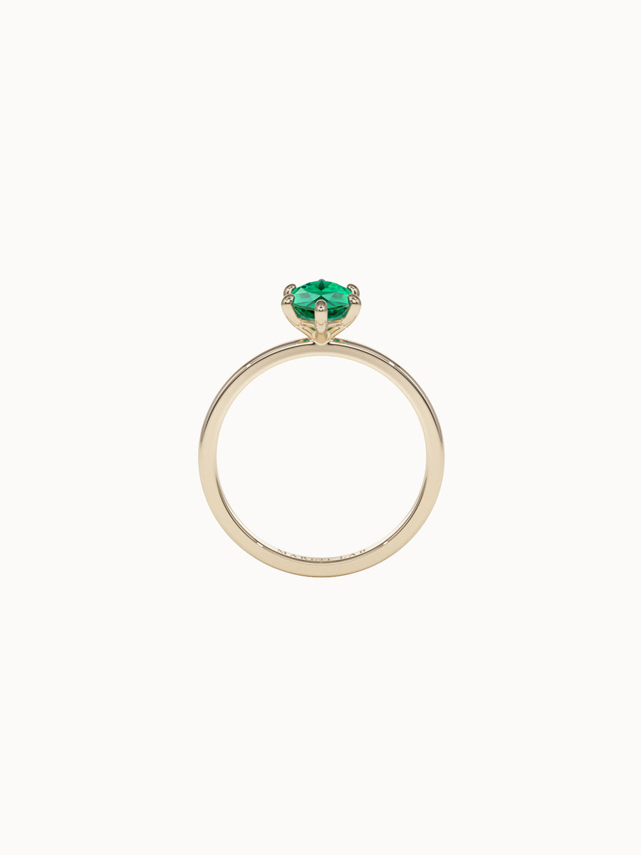 Solitaire-Emerald-Marquise-Cut-Engagement-Ring-Yellow-Gold-MARLII-LAB