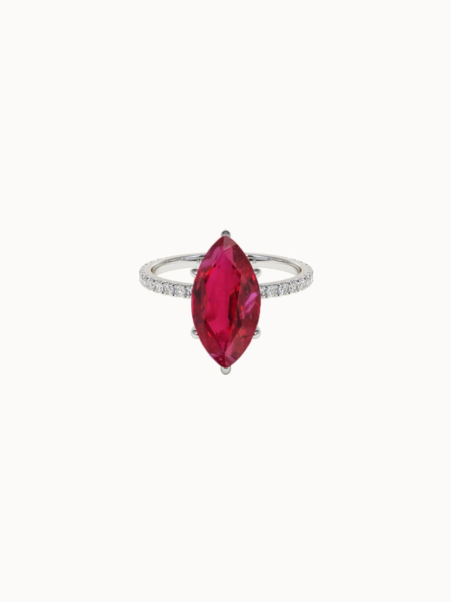 Solitaire-Ruby-Marquise-Cut-Engagement-Ring-With-Pave-Band-White-Gold-MARLII-LAB