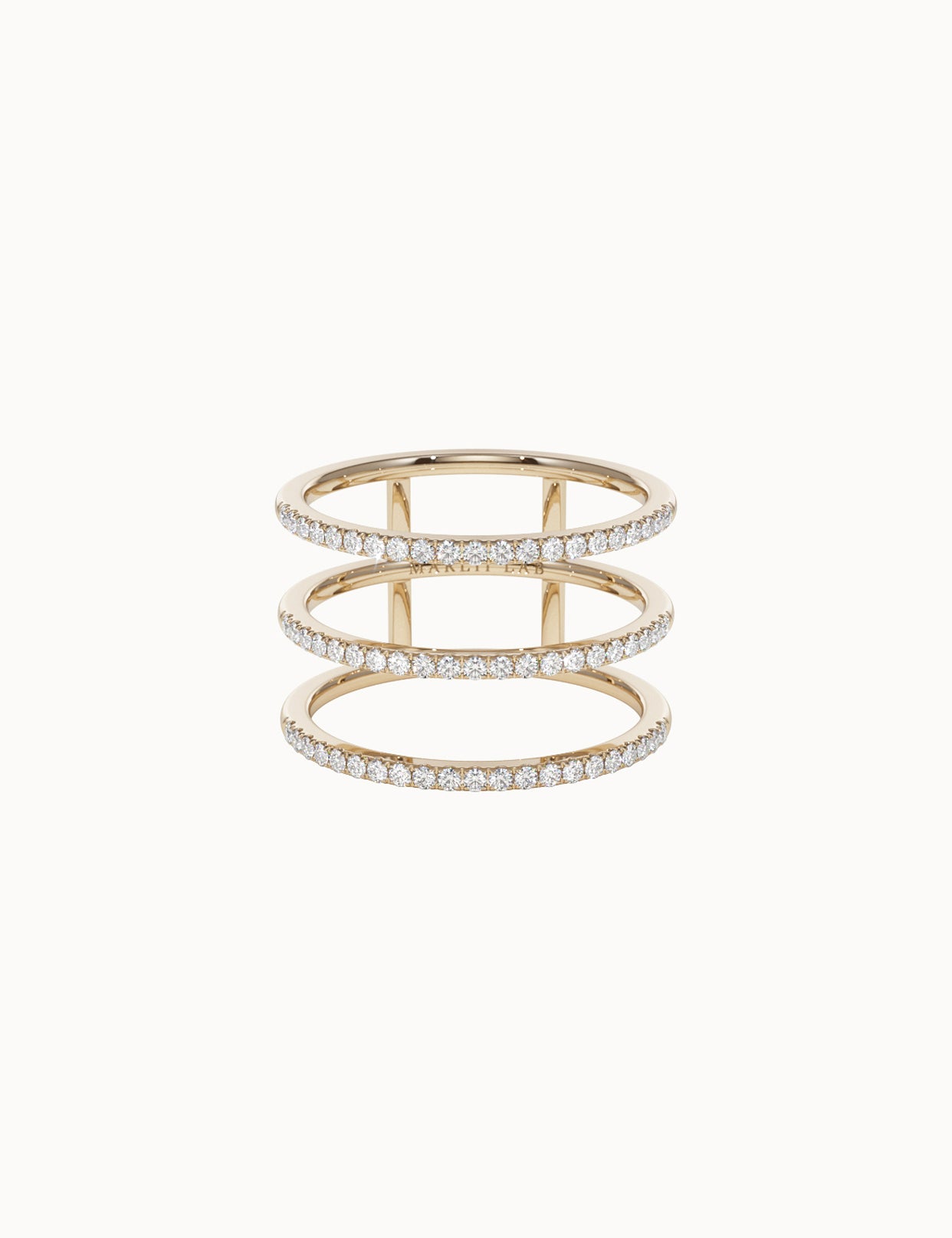 Triple-Diamond-Band-Yellow-Gold-MARLII-LAB