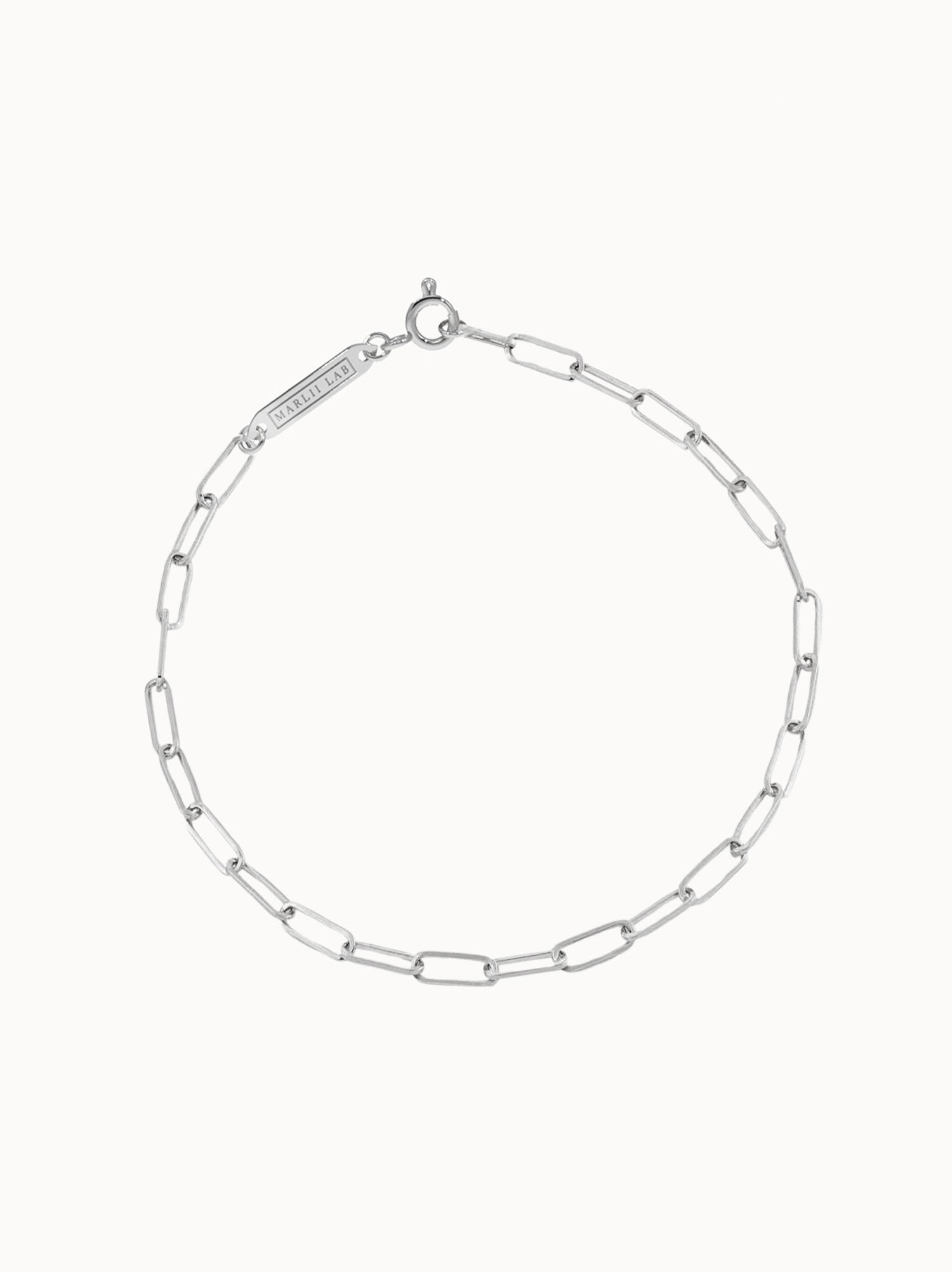 Long-Link-Bracelet-White-Gold-MARLII-LAB