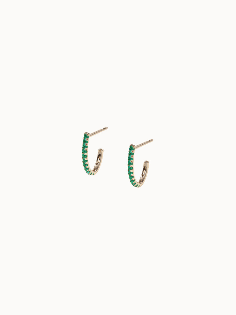 Emerald-Huggies-Yellow-Gold-MARLII-LAB