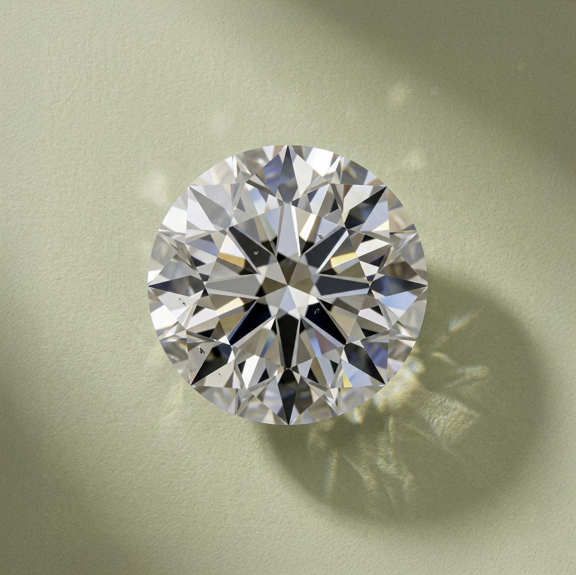A modern round brilliant